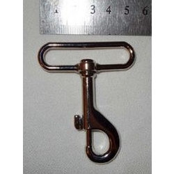 Karabinek, duży K-68 nikiel 45mm (id: 1175)