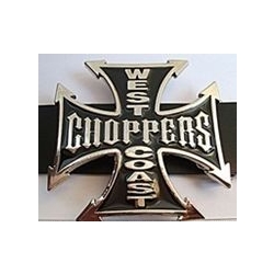 Krzyż chopper klamra z czarnym tłem (id: 2031)