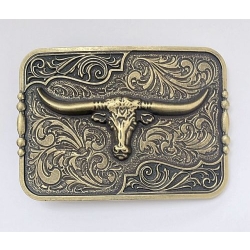 Byk Longhorn klamra brązowa (id: 1692)