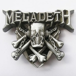 Muzyczna klamra do pasa M e g a d e t h (id: 132)