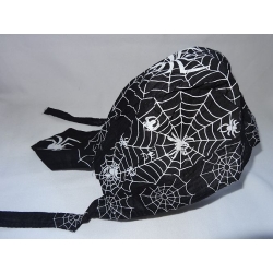Czapeczka du-rag, bandama pajęczyny (id: 10)