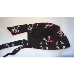 Pirat czapeczka du rag, doo rag bandama (id: 9)