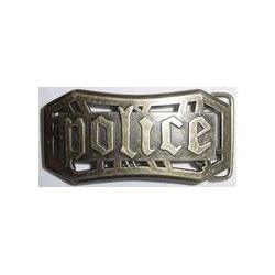 Policja police klamra brązowa do pasa (id: 1952)