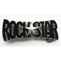 Rock Star klamra czarna do paska (id: 1671)