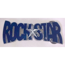 Rock Star klamra niebieska do paska (id: 1672)