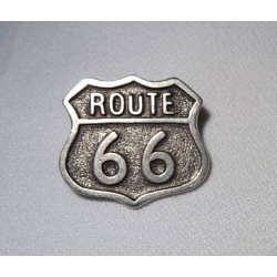 Route 66 przypinka na śrubkę stare srebro (id: 2825)