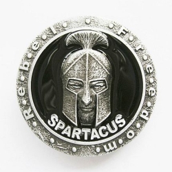 Spartacus Rebel Freedom klamra 3D tło czarne (id: 2705)