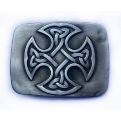 Celtycki krzyż viking klamra stare srebro (id: 1375)