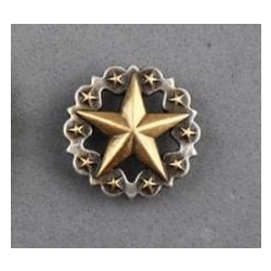 Concho western z gwiazdami 25mm na śrubkę (id: 2113)