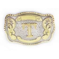 Litera złota inicjał T klamra western tadeusz teresa (id: 2641)