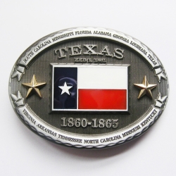 TEXAS flaga USA stany klamra (id: 2003)