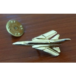Tornado znaczek 3D na pins złoty (id: 243)