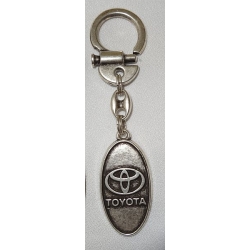 Toyota brelok stare srebro metalowy zawieszka do kluczy (id: 454)