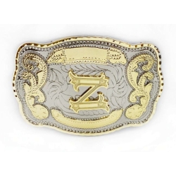 Litera złota inicjał Z klamra western zdzisław zofia (id: 2642)