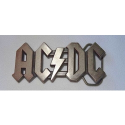 Muzyczna klamra stare srebro Ac/Dc (id: 2954)