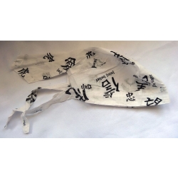 Czapeczka du-rag, bandama biała (id: 12)