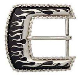 PŁOMIENIE Z ŁAŃCUCHEM klamra do paska 37mm (id: 1140)
