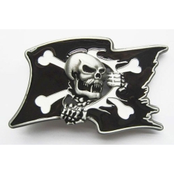 Flaga czarna piratów roger klamra (id: 2049)