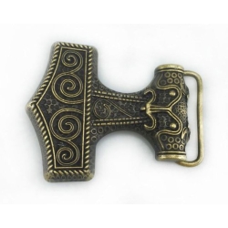 Młot Thora klamra brązowa 3D (id: 2076)