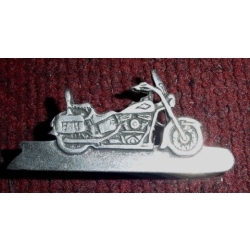 Motocykl chopper ozdoba na nity stare srebro (id: 1407)