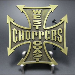 Krzyż chopper klamra brązowa (id: 2030)