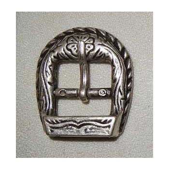 Klamra 154 do paska 15mm stare srebro (id: 1220)