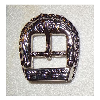 Klamra 154 do paska 15mm nikiel połysk (id: 1219)