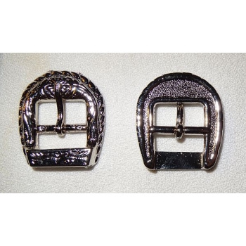 Klamra 154 do paska 15mm nikiel połysk (id: 1219)