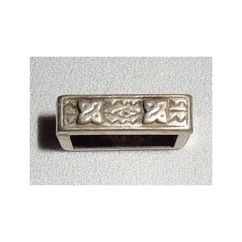 Szlufka, ramka metalowa 20mm, 202 stare srebro (id: 278)
