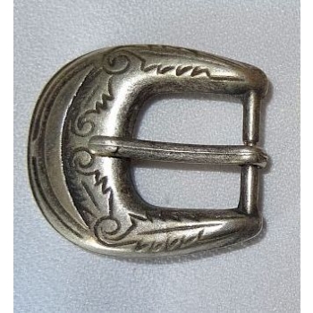 Klamra 204 do paska 20mm stare srebro (id: 1896)