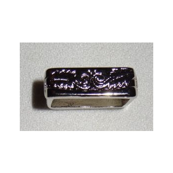 Szlufka, ramka metalowa 20mm, 204 nikiel połysk (id: 280)