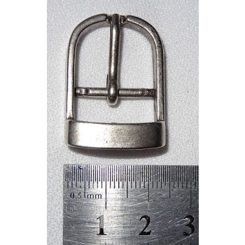 Klamra 181 do paska 18mm stare srebro (id: 1432)