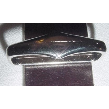Szlufka, ramka metalowa 30mm, 320 nikiel połysk (id: 307)