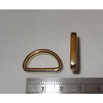 Półkółko półkole nikiel połysk 15mm (id: 1714)