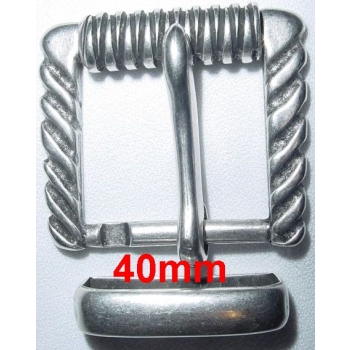 Klamra 388 stare srebro do paska 40mm (id: 1187)