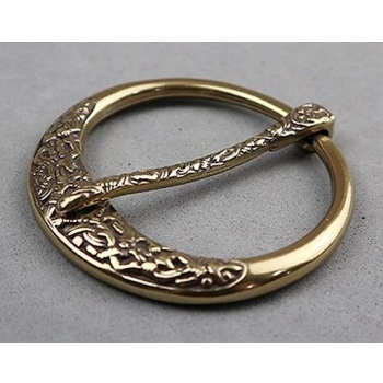 CELT VIKING klamra brązowa do paska 40mm (id: 1152)