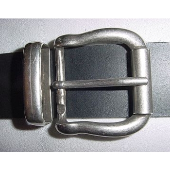 Klamra 419 do paska 38mm stare srebro (id: 1826)