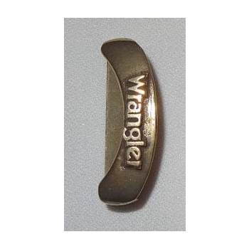 Szlufka, ramka metalowa 40mm brązowa (id: 331)