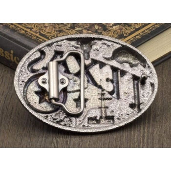 Klamra brązowa do paska Texas (id: 3153)
