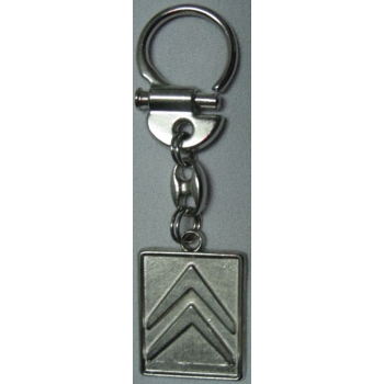 Brelok brązowy metalowy zawieszka Citroen (id: 411)