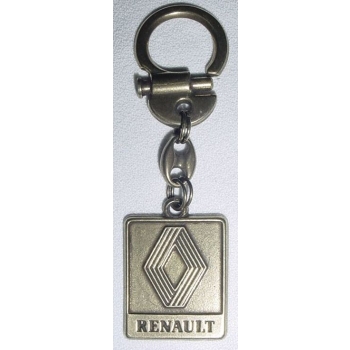 Brelok brązowy metalowy zawieszka Renault (id: 413)