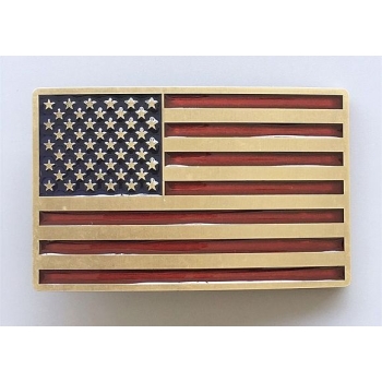 Flaga USA klamra brązowa (id: 2012)