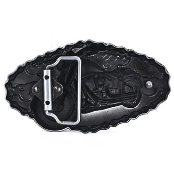 Chopper motocykl z płomieniami klamra do pasa (id: 1617)