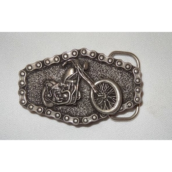 Chopper motocykl klamra stare srebro (id. 1598)