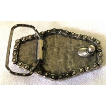 Chopper motocykl klamra stare srebro (id. 1598)