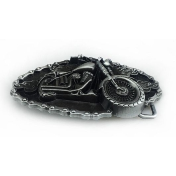 Chopper motocykl z płomieniami klamra do pasa (id: 1618)
