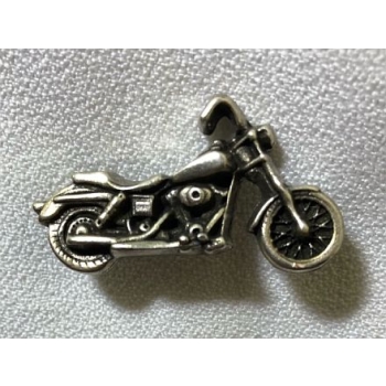 Chopper motocykl mały na śrubki stare srebro (id: 2834)