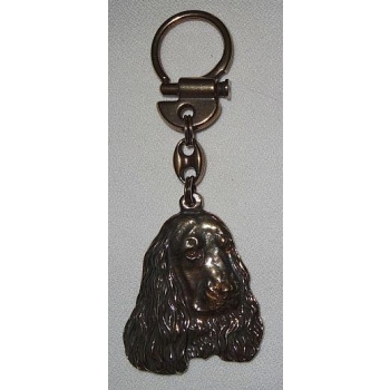 Cocer spaniel angielski pies brelok zawieszka wisiorek brązowy (id: 2262)