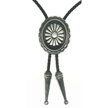 Krawat bolo western CONCHO stare srebro (id: 1073)
