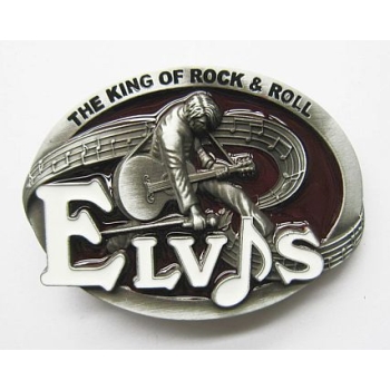 Elvis King of Rock'roll klamra muzyczna do paska (id: 2987)
